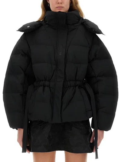 GANNI OVERSIZE DOWN JACKET FIT