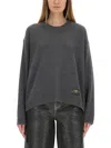 Ganni Sweater Wool Side Ties