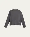Ganni Oversized Future Wool Crewneck Sweater