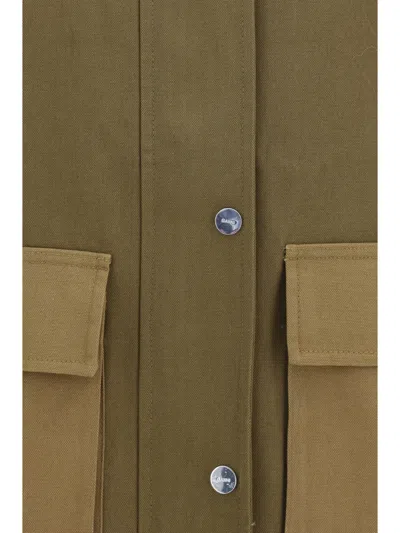 GANNI GANNI OVERSIZED ORGANIC COTTON JACKET