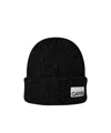 Ganni Oversized Wool Hat In Black