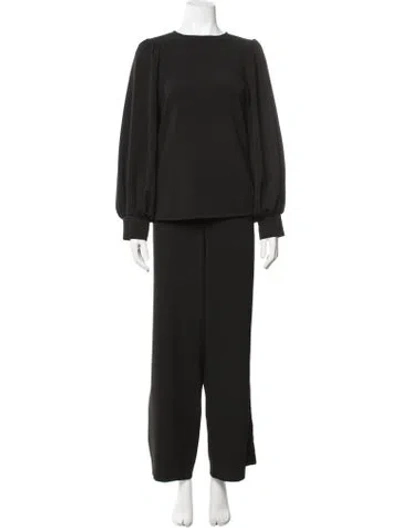 Pre-owned Ganni Pant Set In Black