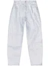 Ganni Stary Jeans In Brghtwhite