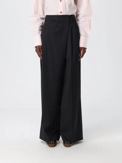 Ganni Pants  Woman Color Black