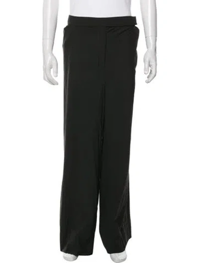 Pre-owned Ganni Pants In Green