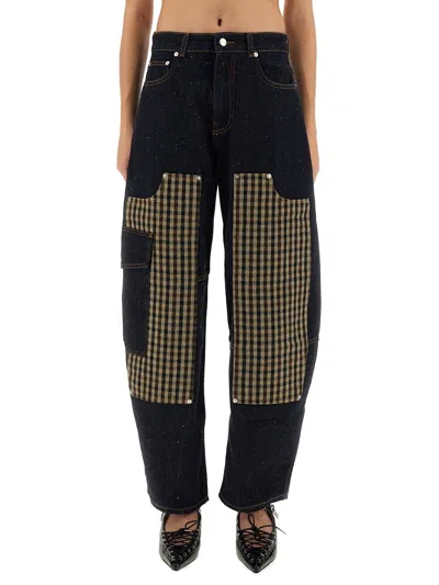 GANNI PANTS "NEPPY CARPENTER"