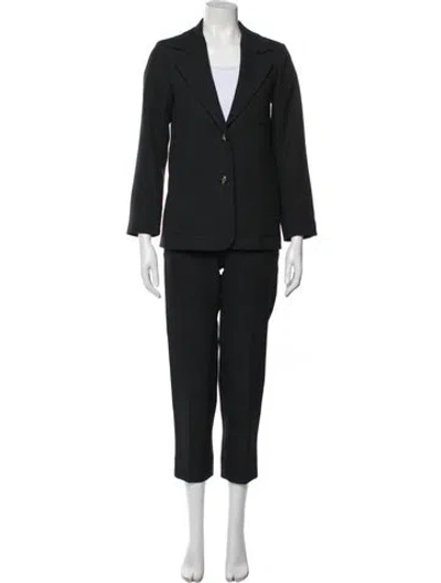 Pre-owned Ganni Pantsuit In Gray