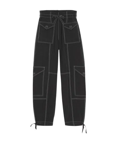 GANNI GANNI CARGO TROUSERS