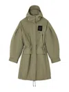 Ganni "tri-layer" Parka In Green