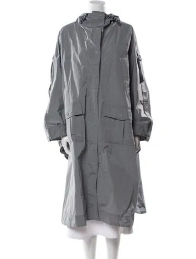 Pre-owned Ganni Parka In Gray