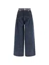 Ganni Patchwork Jeans In Blue