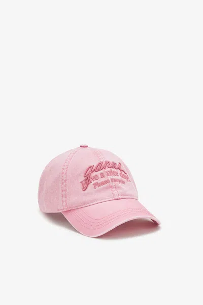 Ganni Pink Cap