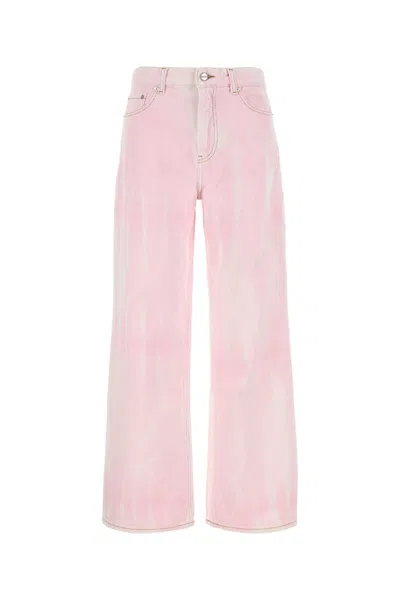 Ganni Pink Denim Jeans