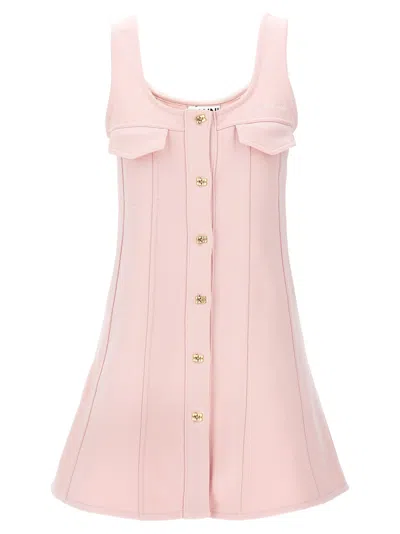 GANNI PINK MINI DRESS