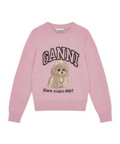 GANNI GANNI POODLE JUMPER