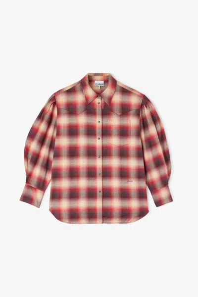 Ganni Pink Shirt