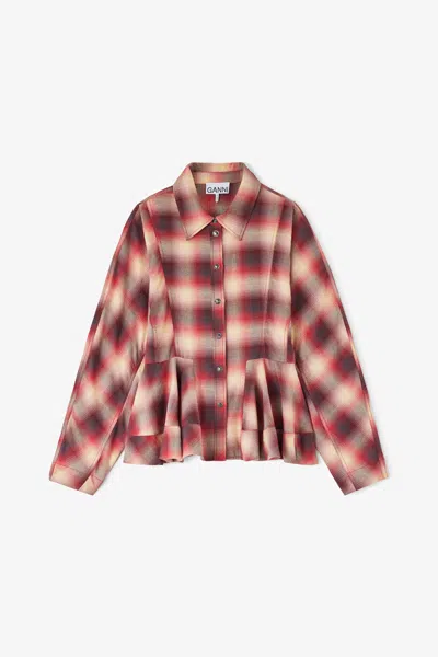 Ganni Pink Shirt