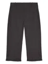 Ganni Pinstriped Trousers - Women's - Fabric