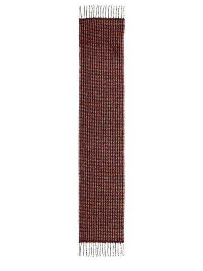 GANNI GANNI PLAID SCARF