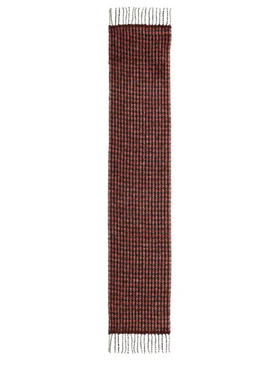GANNI PLAID SCARF