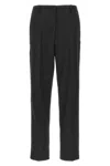 Ganni Trousers With Pleats And Pockets