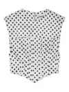 Ganni Polka Dots Corset Blouse