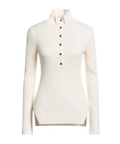 Ganni Polo Necks In White