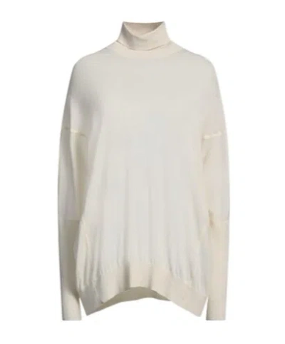 Ganni Polo Necks In Neutral