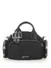 Ganni Mini Polochon Buckle-detail Top-zip Tote Bag