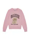 Ganni Wool Sweater With Poodle