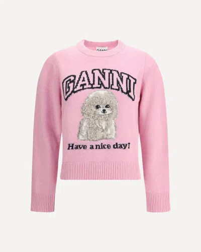 GANNI POODLE SWEATER