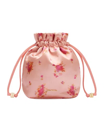 Ganni Pouch In Printed Nylon