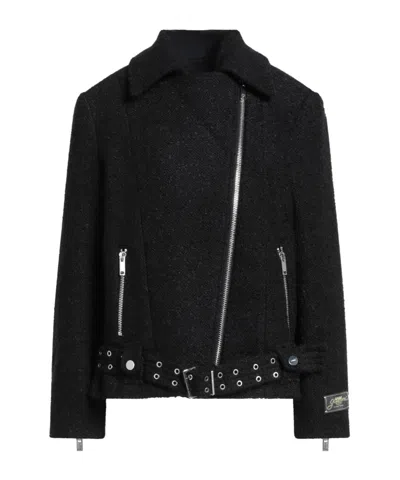 Ganni Premium Versatile Biker Casual Jacket In Black