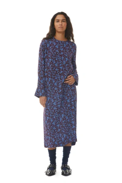 Ganni Long Sleeve In Port Royale