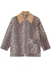 Ganni Printed Midi Jacket