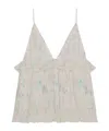 Ganni Thin Shoulder Strap Sling In Nude