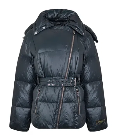 Ganni Puffer Jacket In Black