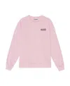 Ganni Pullover Sweatshirt In Pink