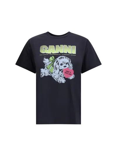 GANNI PUPPY T-SHIRT