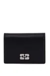 Ganni Bou Card Holder In Black
