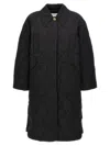 Ganni Single-breasted Quilted Jacket