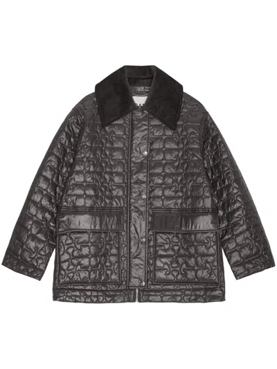 GANNI GANNI QUILTED NYLON JACKET