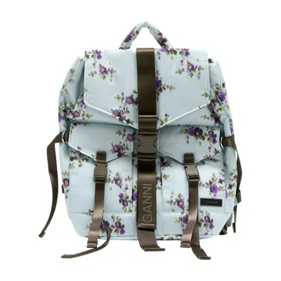 Ganni Re Tech Backpack -  - Synthetic - Multicolor
