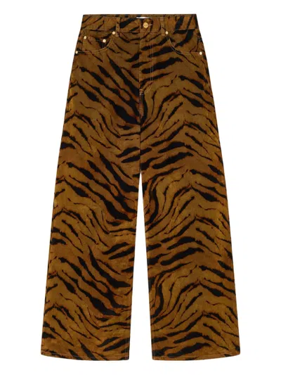 GANNI RECYCLED COTTON BAGGY JEANS