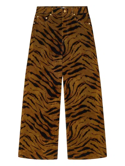GANNI GANNI RECYCLED COTTON BAGGY JEANS