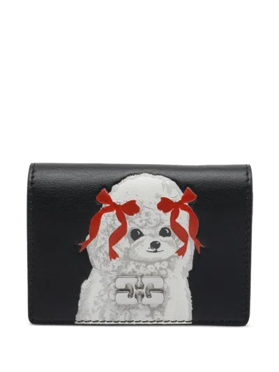Ganni Recycled Leather Card Holder