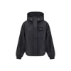 Ganni Women Recycled Nylon Jacket In Black