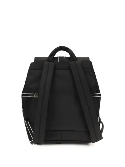 Ganni Recycled Polyamide Backpack In Black