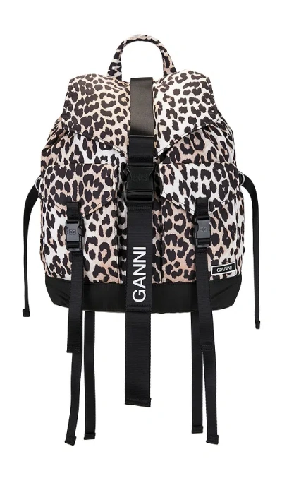 GANNI RECYCLED TECH BACKPACK