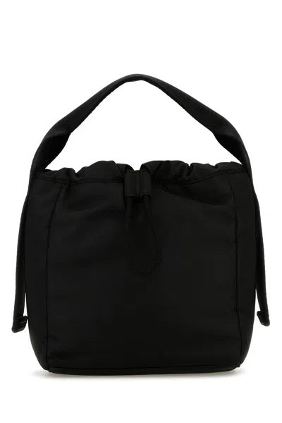 Ganni Recycled Tech Pouch In Black